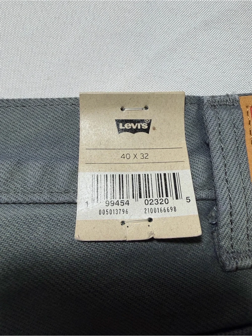 Levi's Men's Straight Jeans in Washed Blue-Gray